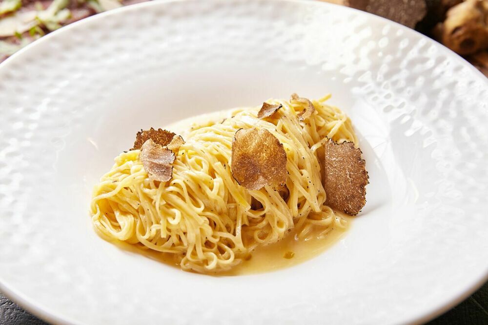 Tagliolini with truffle