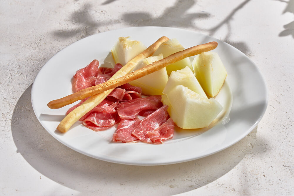 Prosciutto di Parma with melon