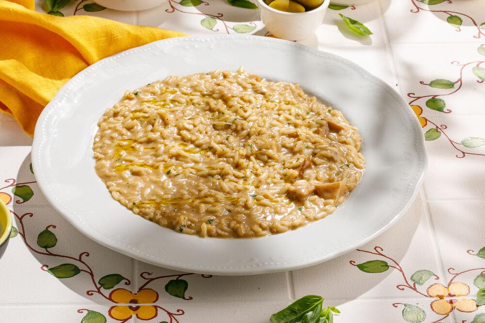 Risotto with mushrooms