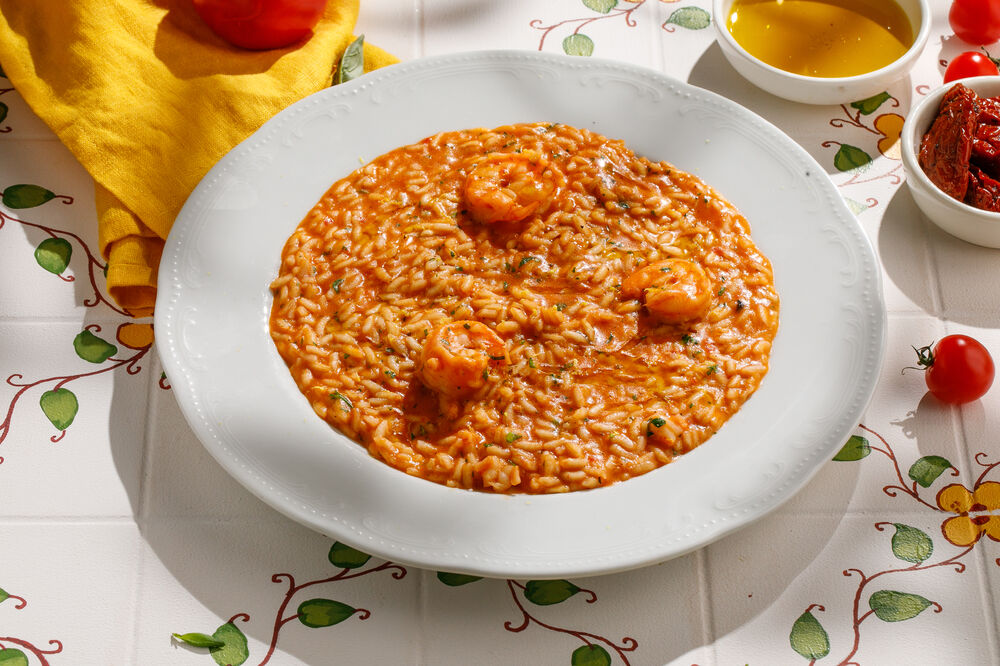Risotto with shrimps 