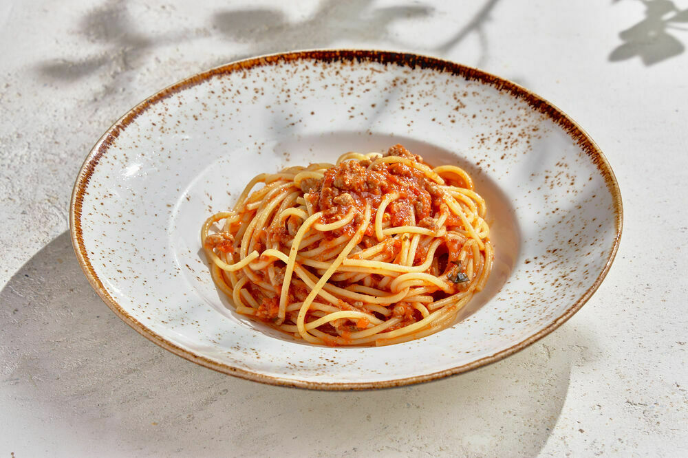 Детские спагетти Болоньезе