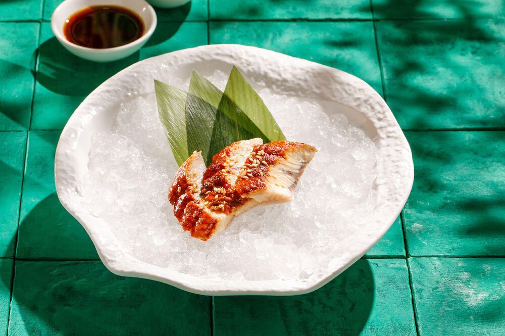 Eel sashimi