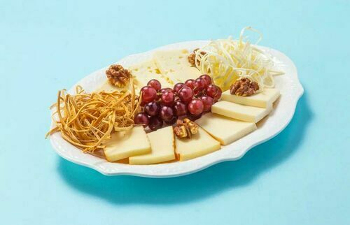 Assorted homemade cheese