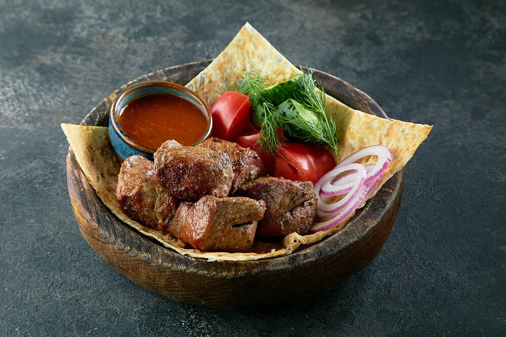 Veal shish-kebab