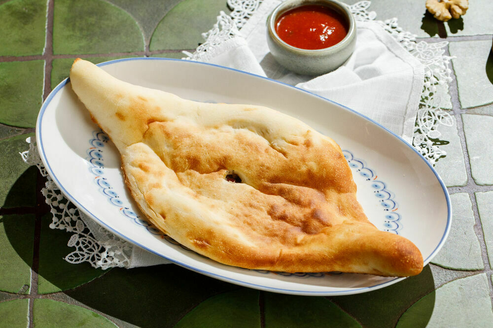 Pita bread from the tandoor