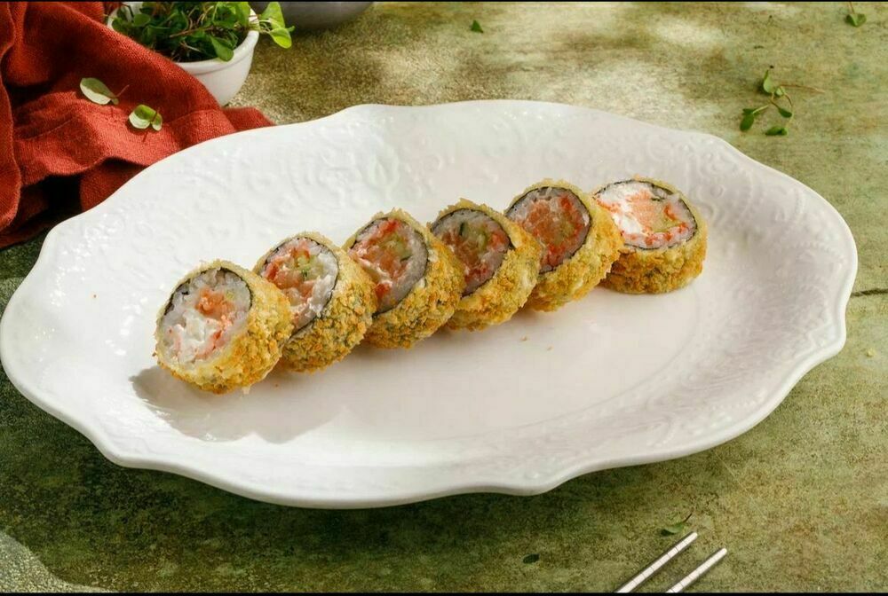 Crab Rolls in Tempura