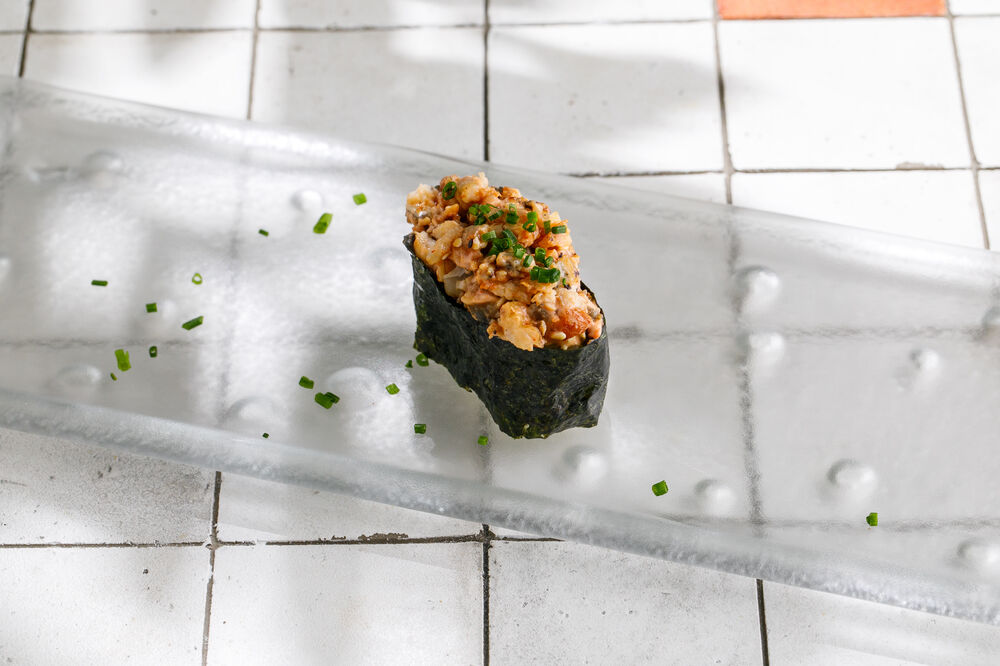 Spicy sushi Eel