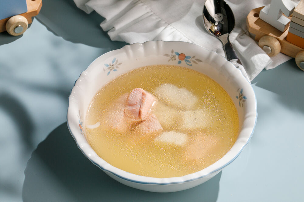 Children's fish soup