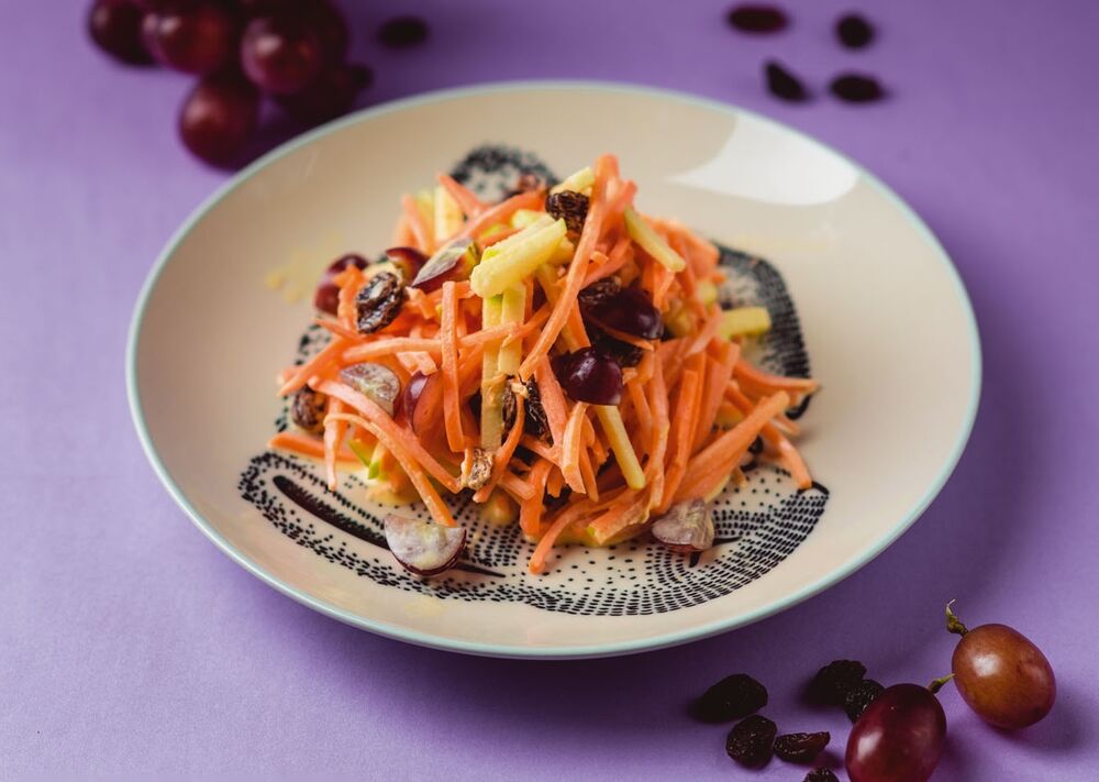 Carrot and apple salad