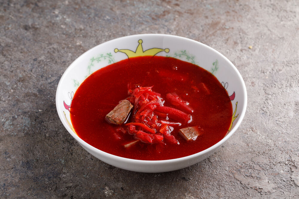Children's soup "Borscht"
