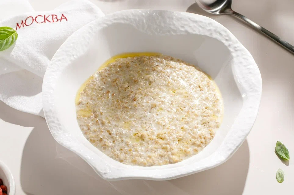 Каша овсяная на молоке 