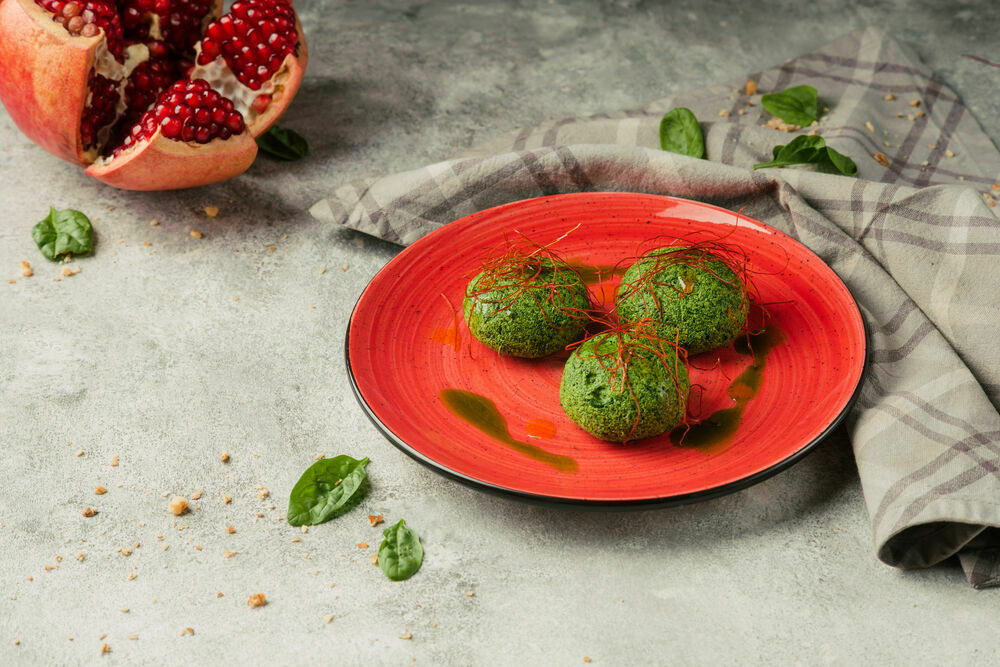 Spinach pkhali