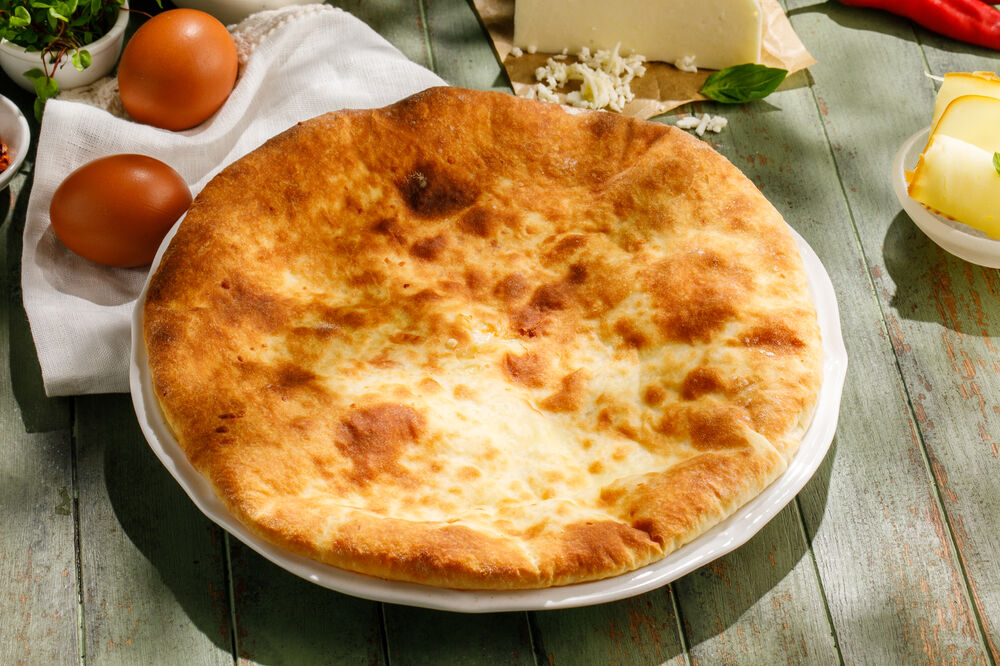 Imeretian khachapuri