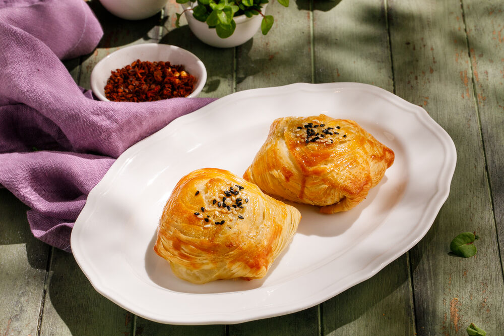 Samsa with chicken