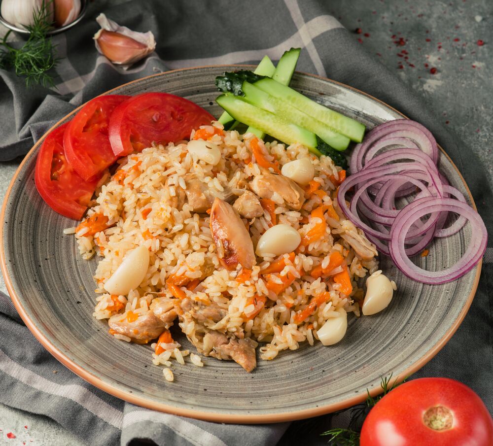 Pilaf in Bukhara