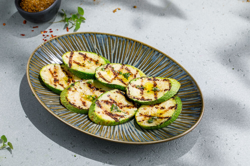 Grilled marrows