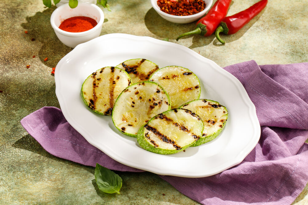 Grilled marrows