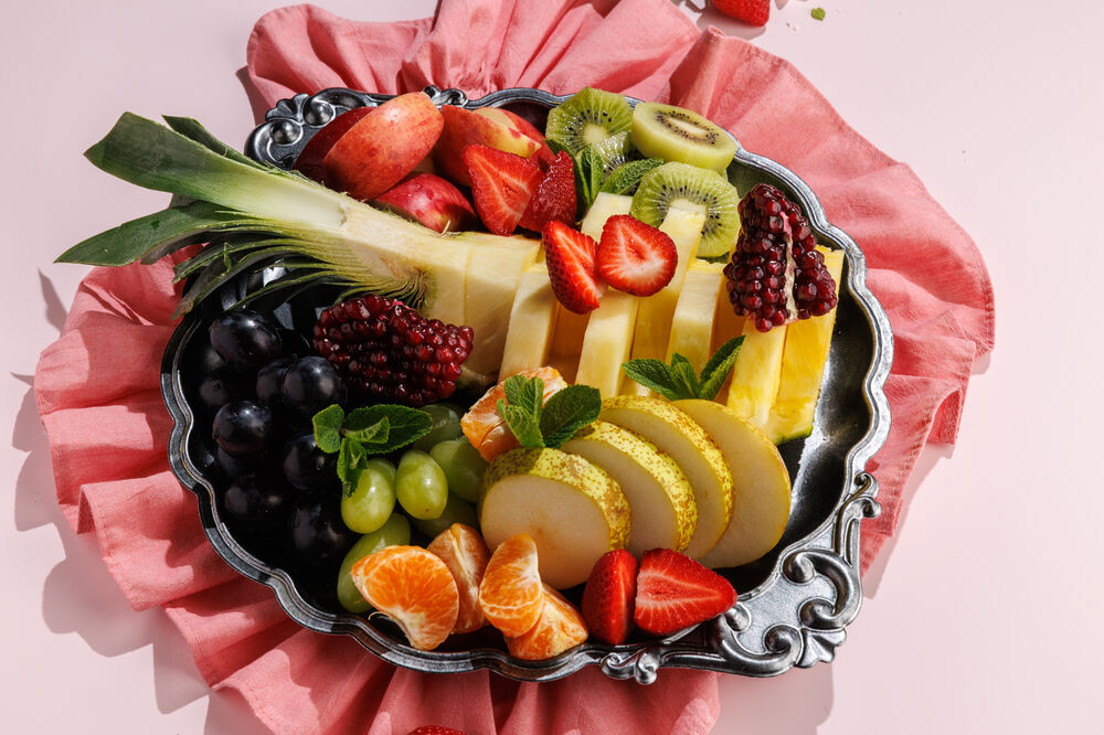 Dessert "Fruit plate"