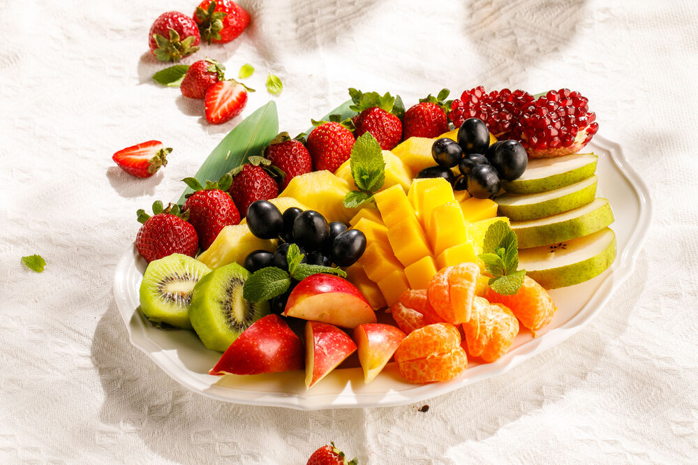 Dessert "Fruit plate"