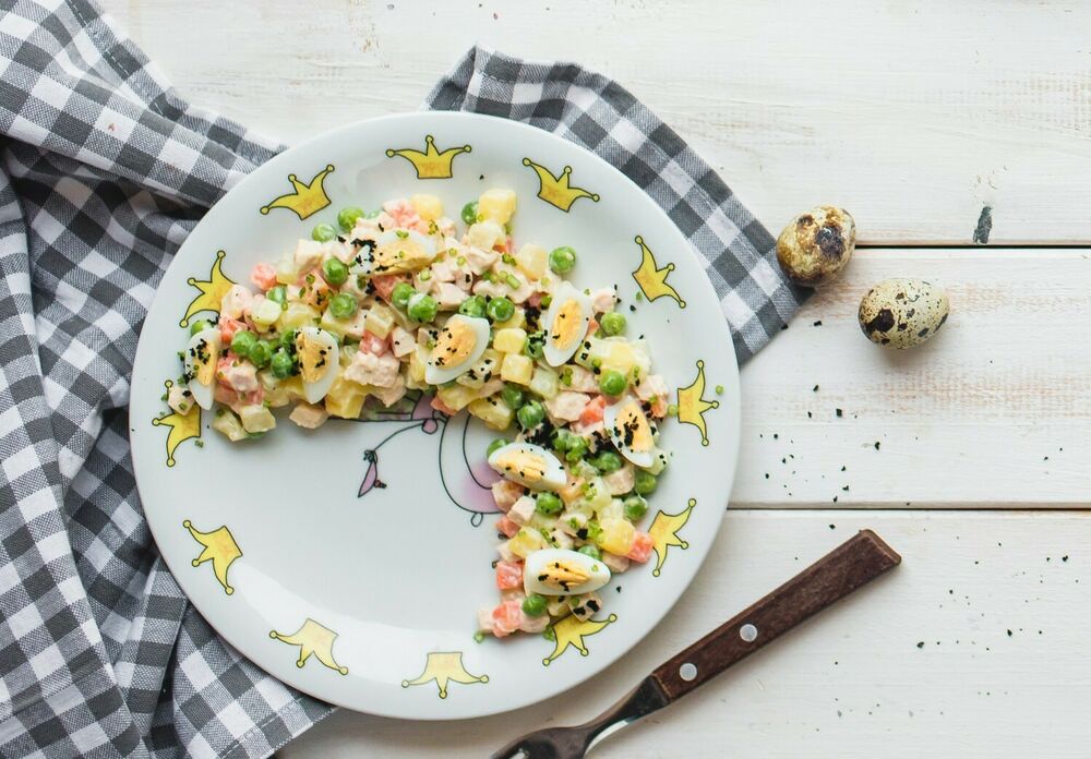 Olivier salad (refilling for choice)
