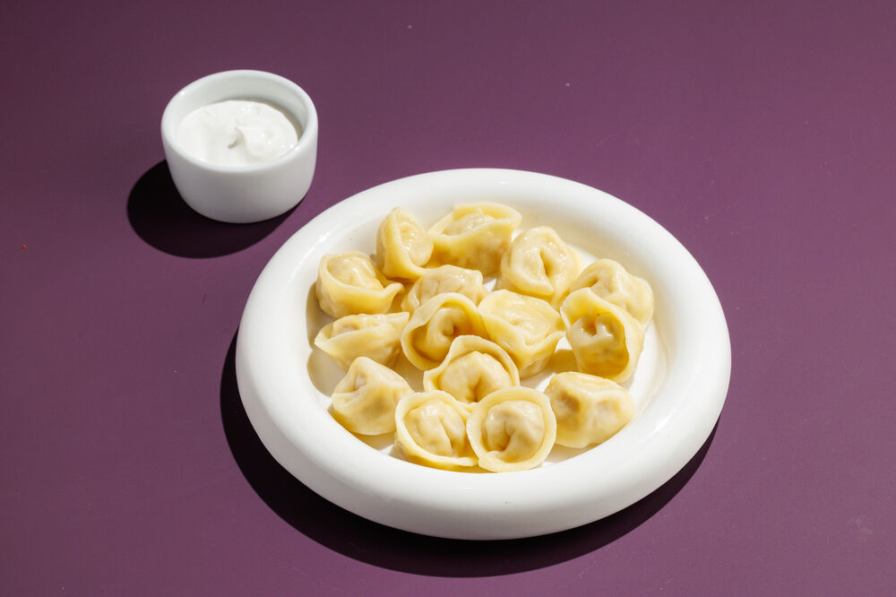 Dumplings with chicken