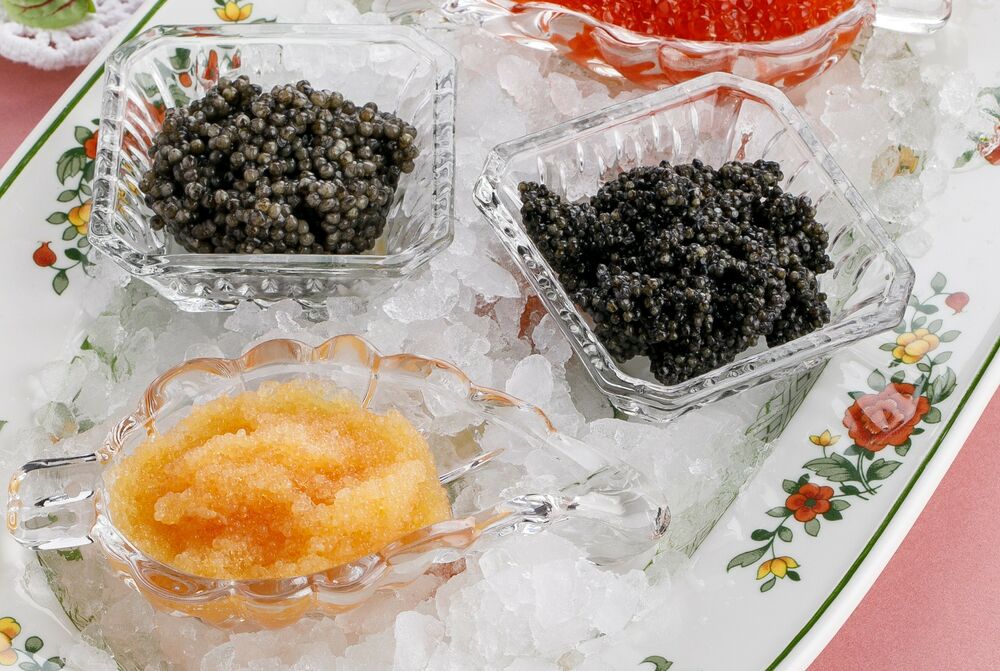 Ladoga pike caviar
