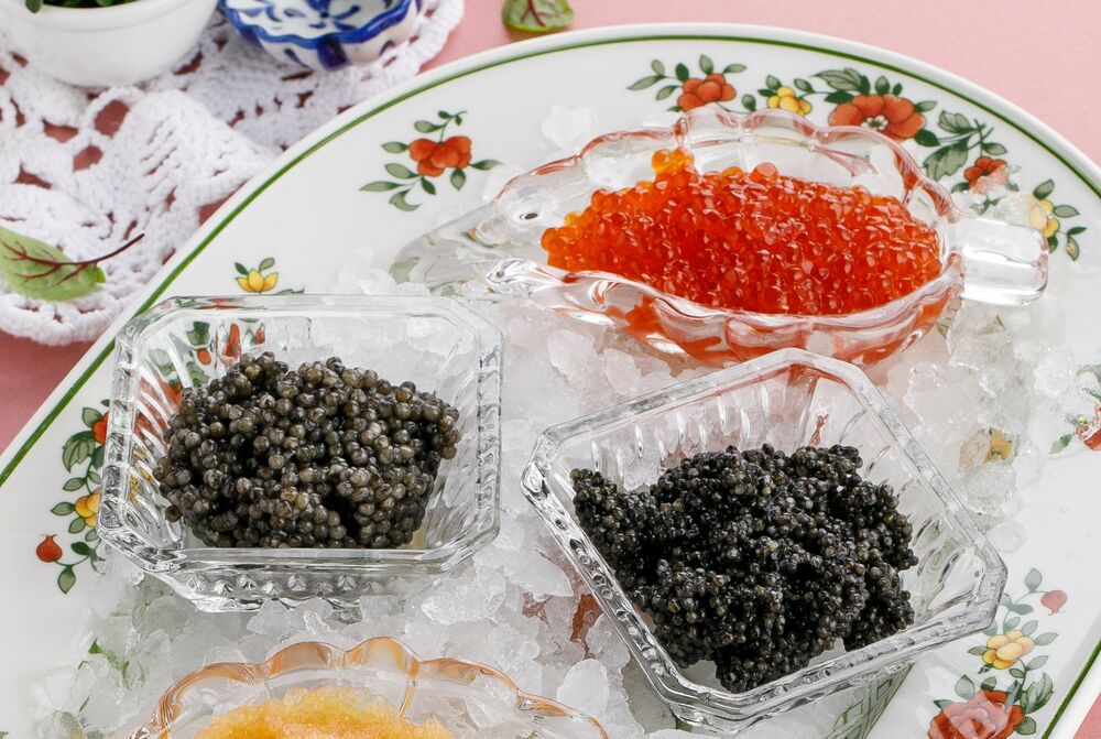 Far-Eastern salmon caviar