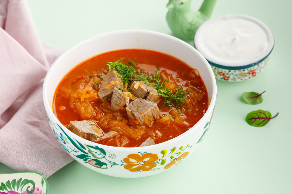  Soup "Shchi with sauerkraut"