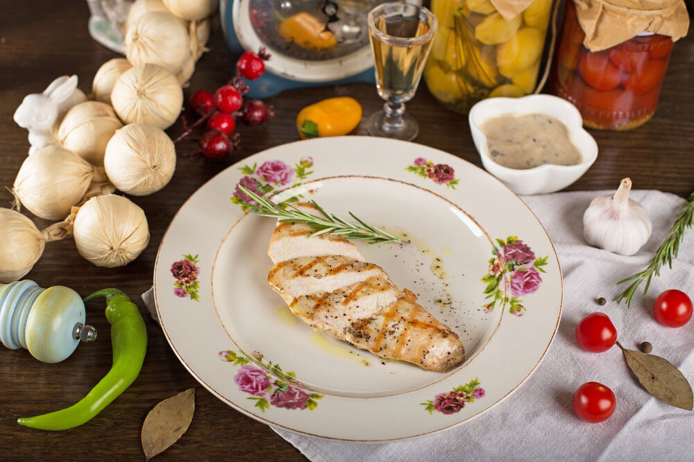 Farm chicken fillet