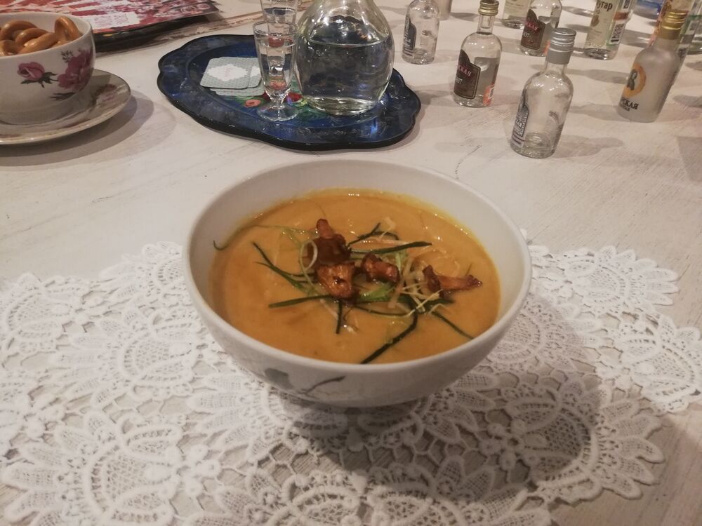 Cream of mushroom soup