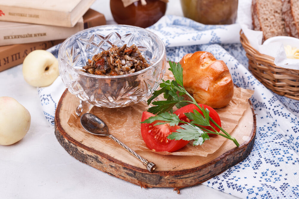 Mushroom caviar