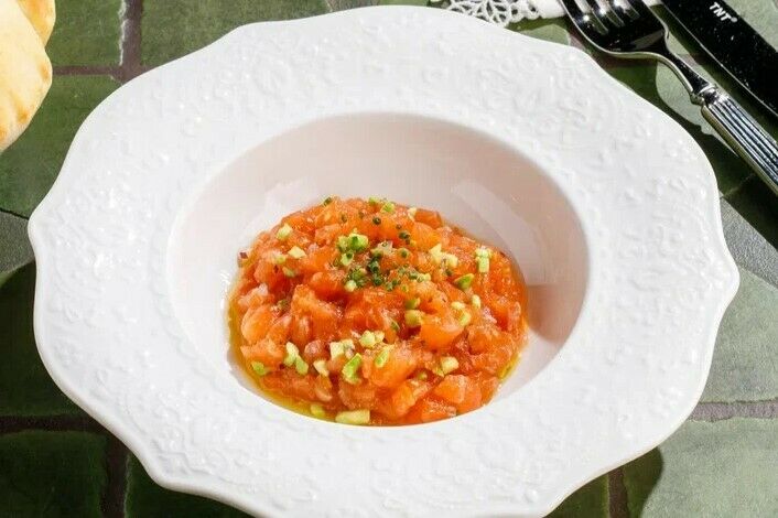 Тартар из лосося 