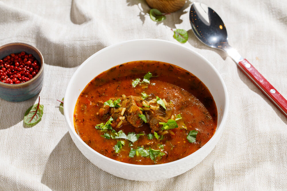 soup "Kharcho with mutton"