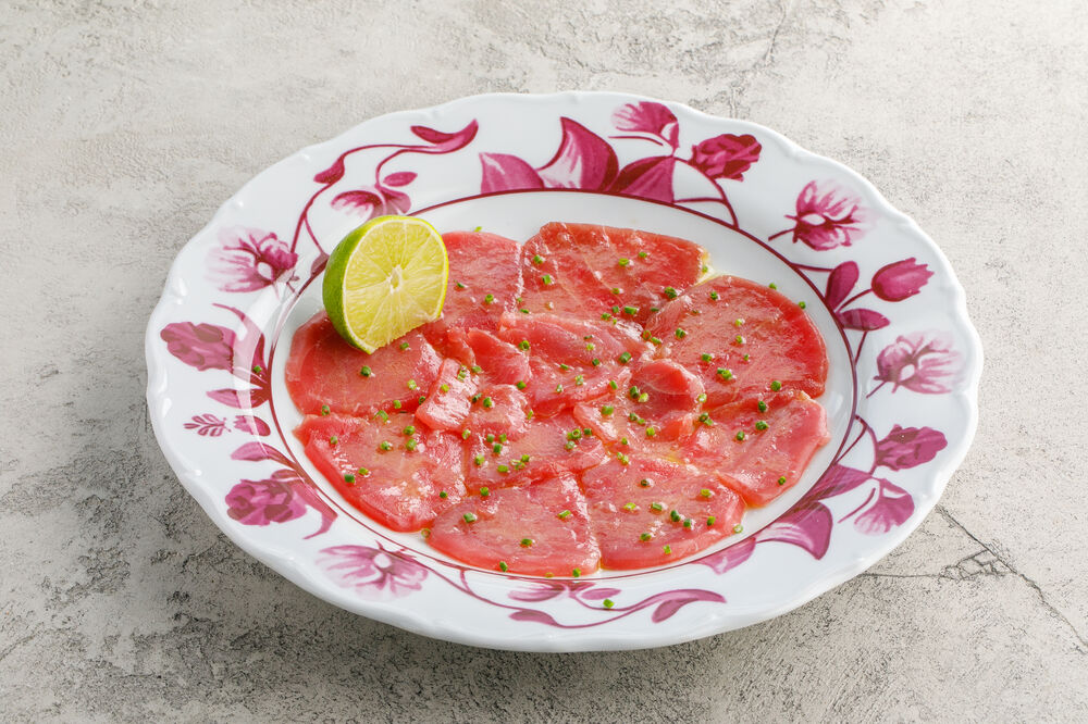 Tuna carpaccio