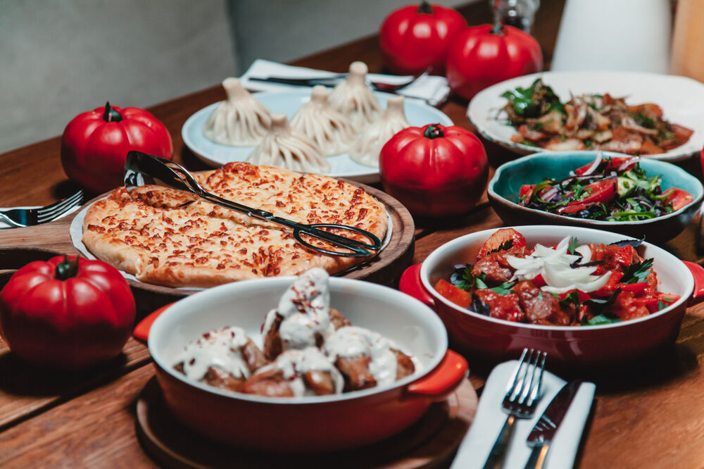 Georgian combo dinner