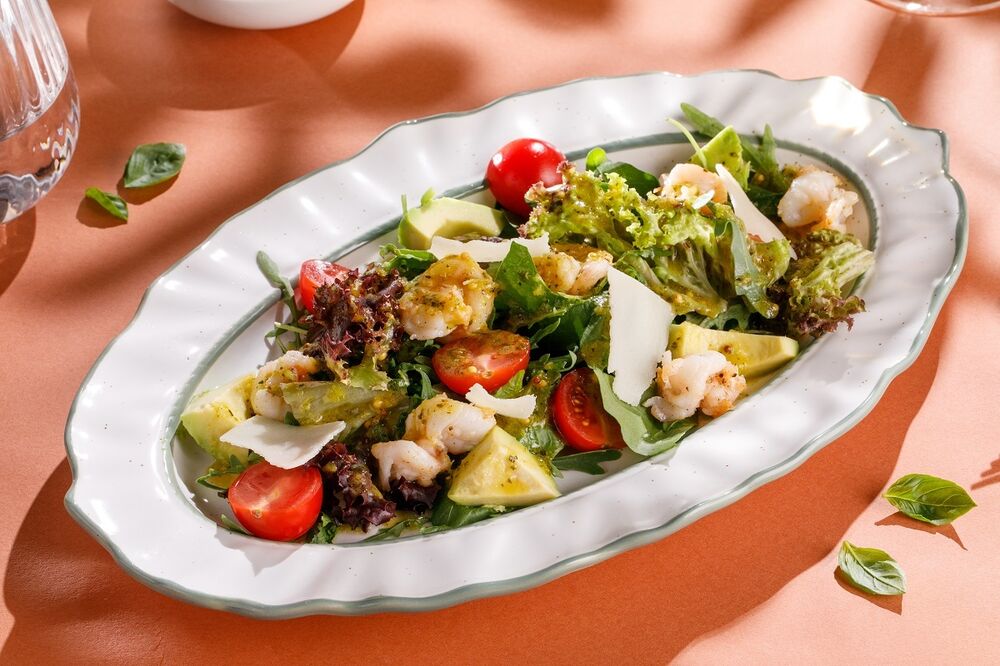 Shrimp and Avocado Salad
