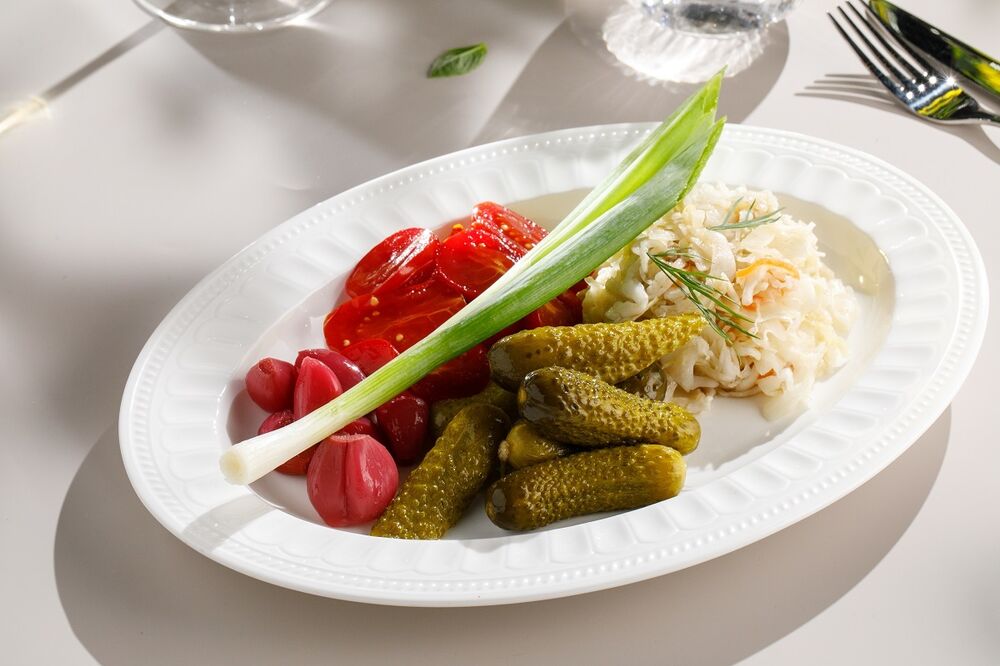 Assorted vegetable pickles