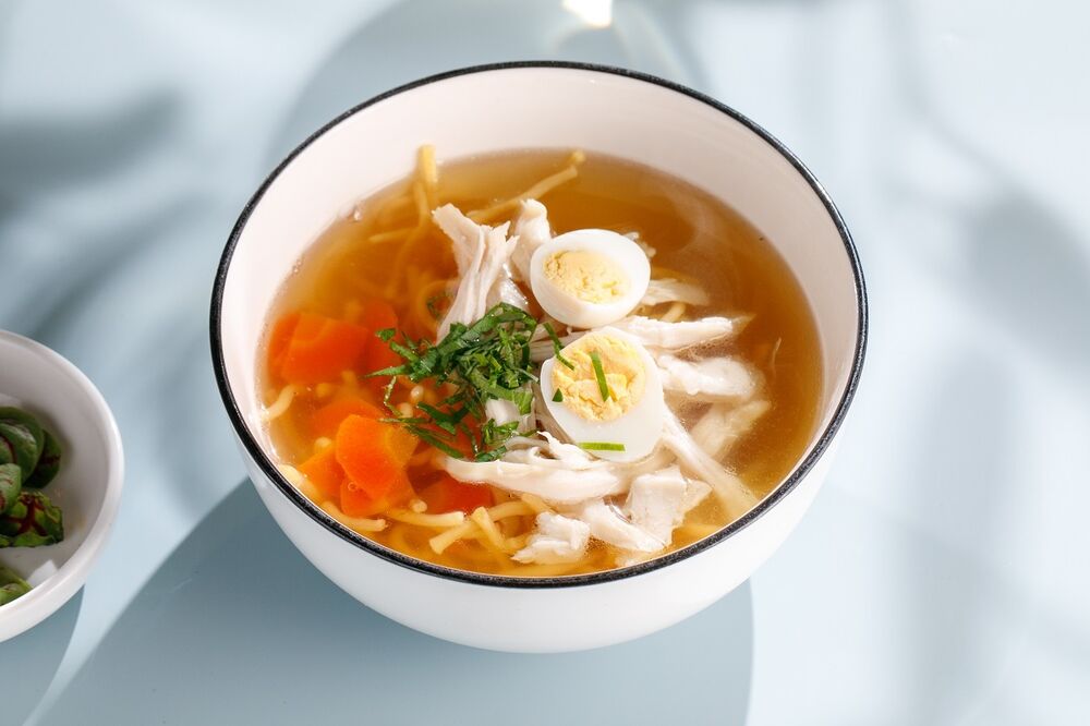 Суп куриный