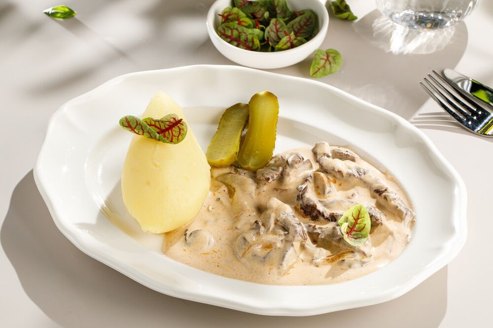 Beef Stroganoff