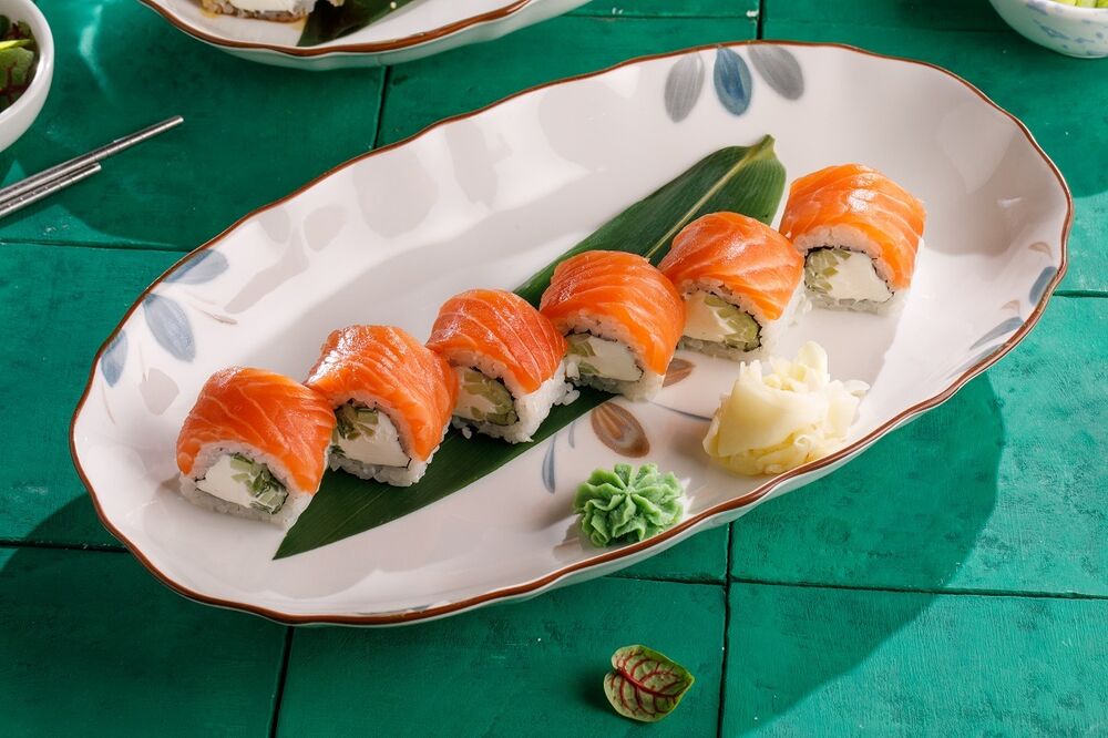 Ролл "Филадельфия" с лососем