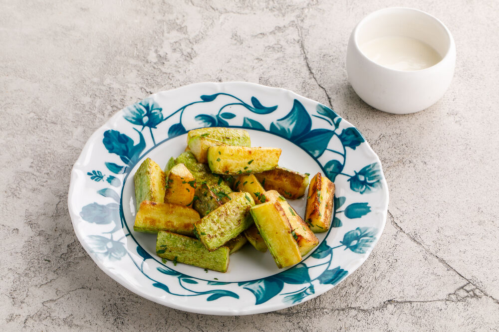 Fried zucchini