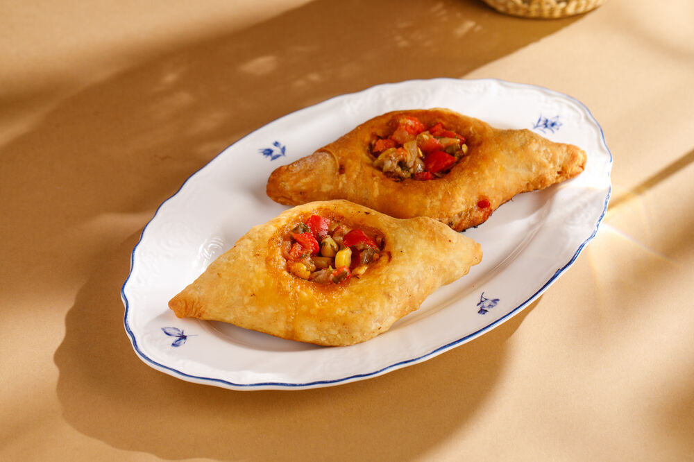 Хачапури с овощами