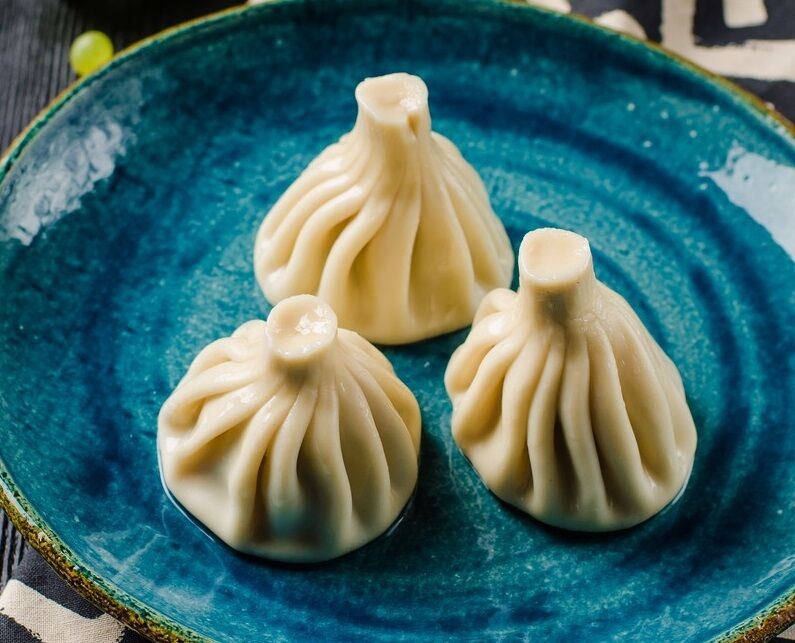 Khinkali with pork and beef (1 piece)
