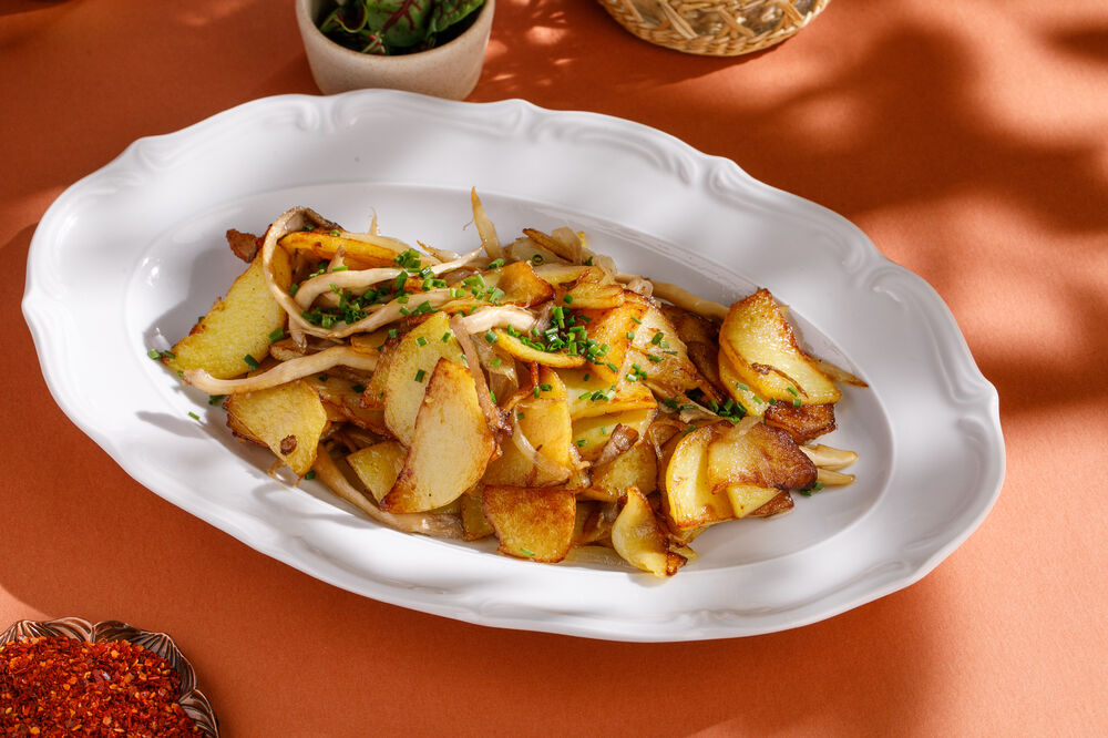 Home style fried potatoes