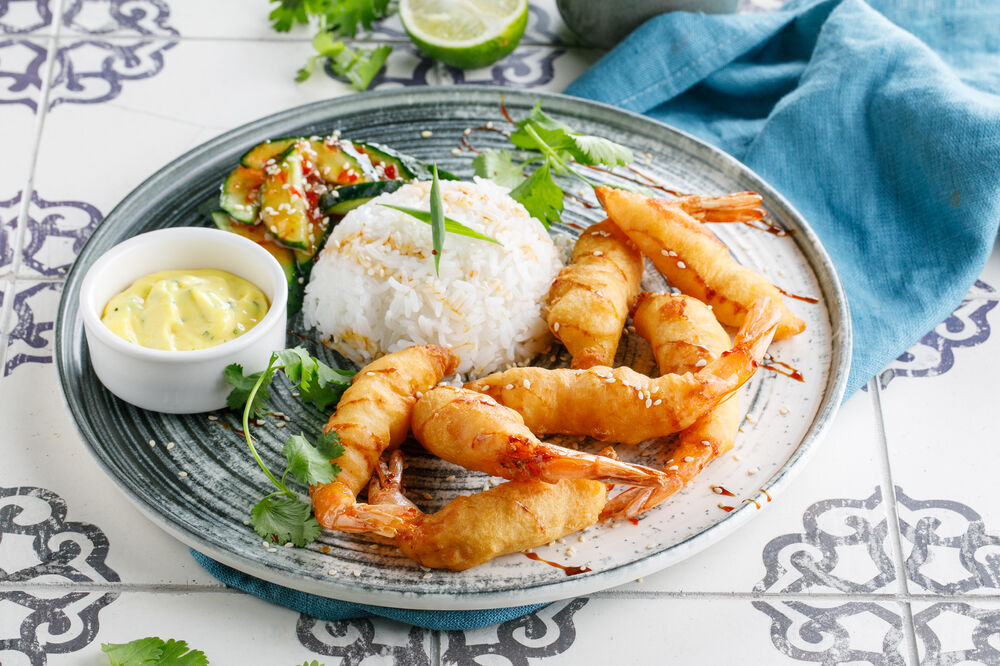 Vietnamesse style shrimps