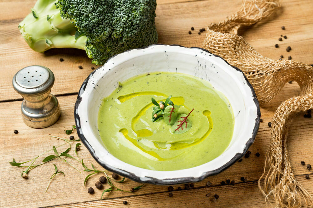  Broccoli Cream Soup for children