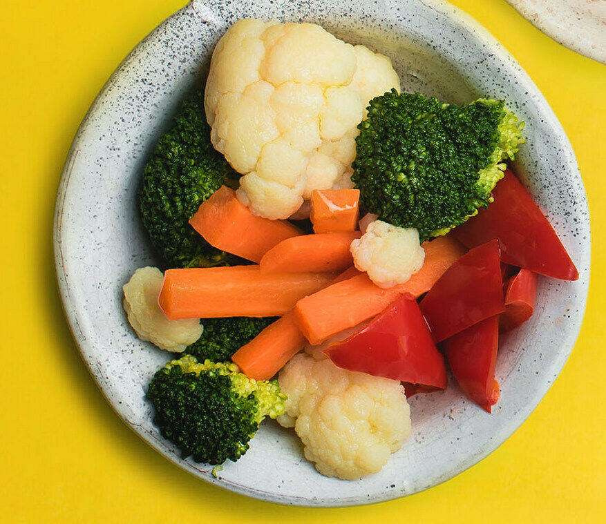 Steamed Baby Vegetables