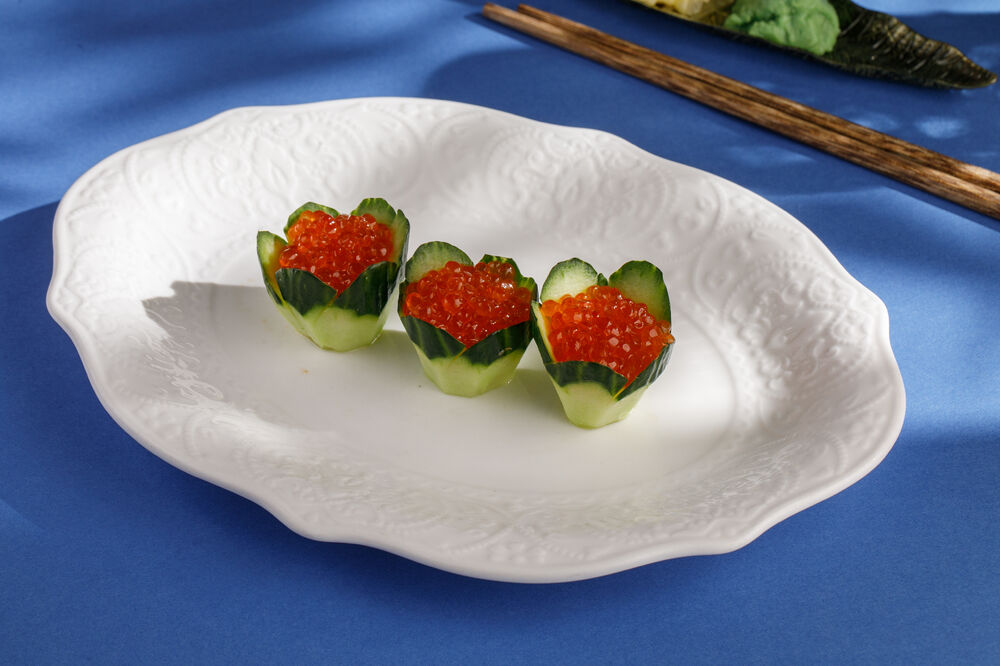 Сашими Красная икра