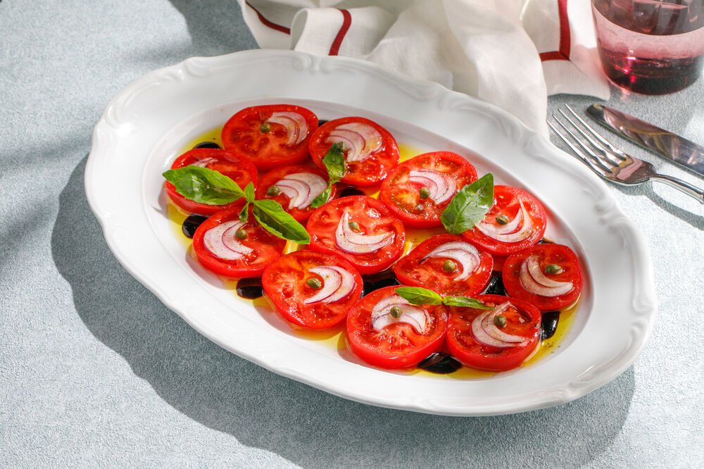 Tomato carpaccio