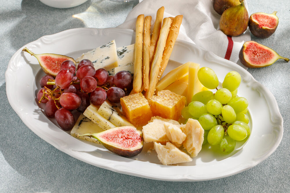Assorted European cheese